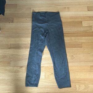 heather grey lulu leggings